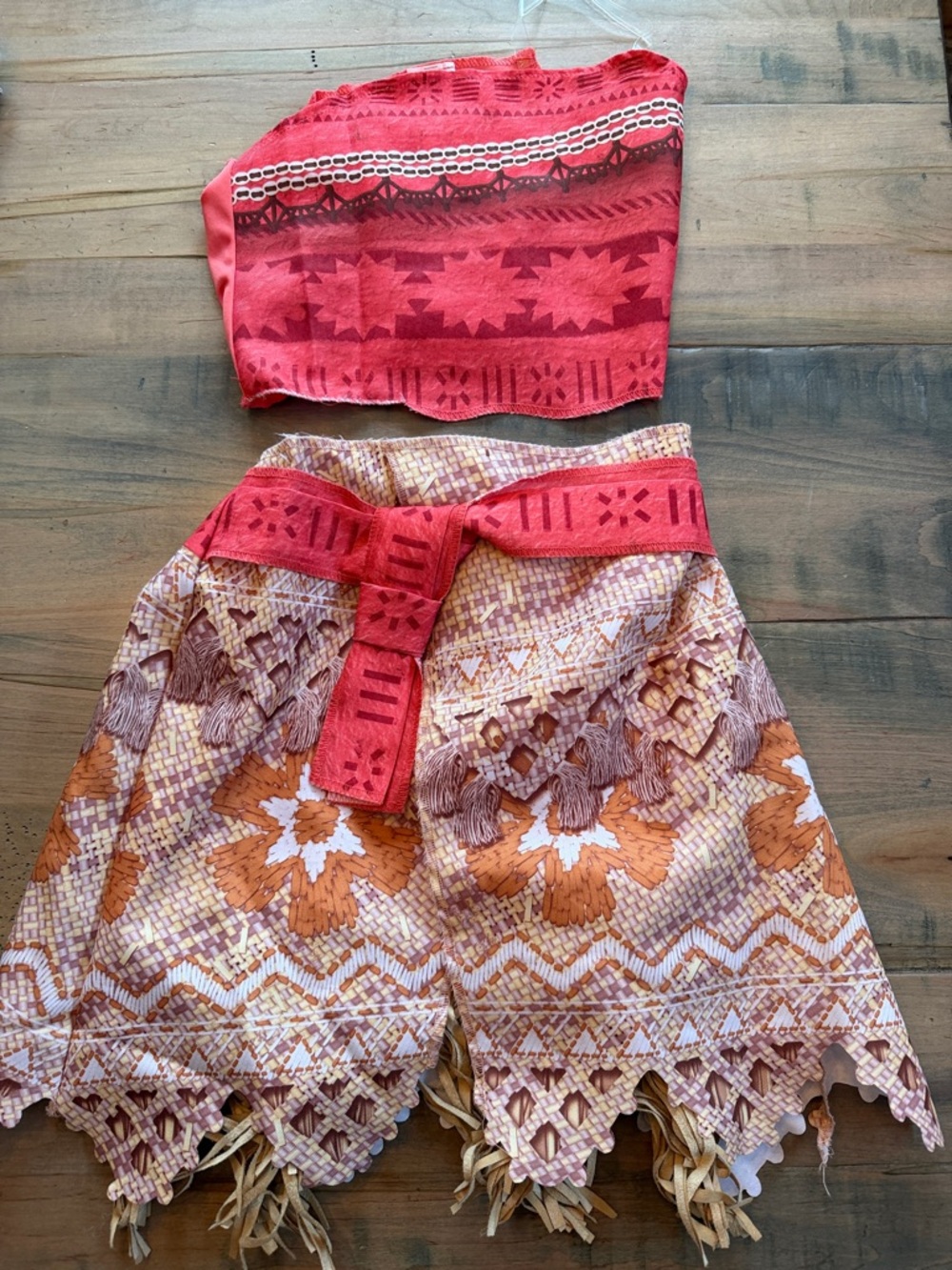 Girls' Moana Princess  Dress Set